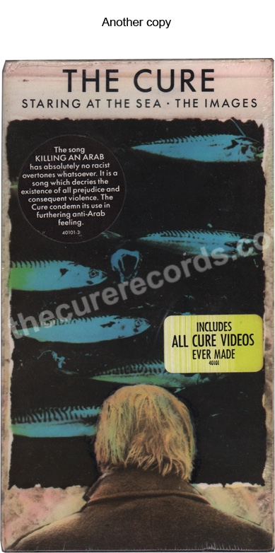 The Cure · Staring at the sea · The images VHS-NTSC LP United