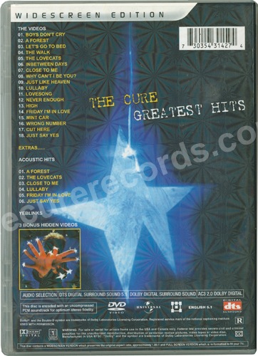 The Top by The Cure (CD, Feb-1989, Sire) - Xfútbol