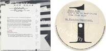 Let's go to bed (issued 1982). 3-track UK promo 12" made by Fiction to Important Records and distributed with a US sleeve. Sticker on sleeve and labels. With a biography & a letter from Important Records.