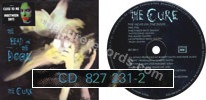 The head on the door (issued 1985). Front picture sticker with french titles and cat.#. The back sleeve reads "CD" not "Compact Disc". A black and white insert ad can be found in some copies. The insert was to advertise a The Cure party in the Skyline Club in Paris, 21 december, 3 days after The Cure show at Bercy. - Thanks to easyjeje.