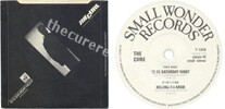 Killing an arab / 10.15 saturday night (issued 1978). Backsleeve with "Small Wonder" titles read upwards.