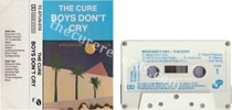 Boys don't cry (issued 1983). White plastic tape. Manufactured by EMI. Different label and back of sleeve. - Thanks to redhill.