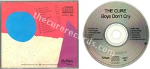 Boys don't cry (issued 1987). Disctronics on disc. No bar code on backsleeve. - Thanks to rafacure.