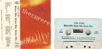 Kiss me kiss me kiss me (issued 1987). Hebrew writing. Black letters on cassette. - Thanks to zakiaaa.