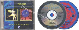 The head on the door & Wish (issued 1996). 2 albums on 1 CD. "2CD" single jewel case. The back is upside down.