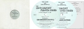 The King Biscuit Flower Hour - The Cure and The Divinyls (issued 1986). 3 sided 2x12" pressing: 2 sides of The Cure, 1 side of The Divinyls and 1 side blank. The labels credit "Air date: February 16, 1986". - Thanks to vandeebgroup