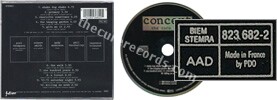 Concert (issued 1990). Black CD. Made in France by PDO. - Thanks to Rod x.