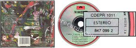 Mixed up (issued 1990). First issue. CD silver made in the US. Disc has outer red and black lines. Catalogue number in black square. Spanish titles on disc and back sleeve. - Thanks to rafacure.