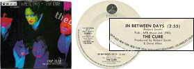 In-between days / In-between days (issued 1985). White label. Commercial sleeve. No "(without you)" in the title. Catalogue number has no "-c" in the end. - Thanks to jchristophem