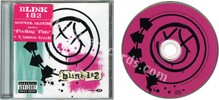 Blink-182 - Blink-182 (issued 2003). Pink sticker in French on front sleeve. Selft-titled album. Vocals on "All of this" by Robert Smith. - Thanks to Rod x.