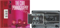 Pornography (issued 1986). Plastic clear tape. "AR" type. - Thanks to curemember.
