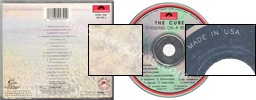 Standing on a beach � The singles (issued 1992). Title is "Standing..." instead of "Staring...". Backsleeve does not have the logo "Hecho en Mexico". Barcode is "0 42282 92392 9". The disc reads "MADE IN USA" on inner ring and has outer black and red line. The square is black. Polydor logo is on top of disc and the tracks are listed rightwards. - Thanks to rafacure.