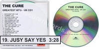 Greatest hits (issued 2001). Mistyped "Jusy say yes". In plastic wallet with paper inlay. - Thanks to Rod x.