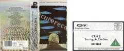 Staring at the sea � The images (issued 1986). "Cure" on label. Fiction logo on back. PolyGram catalogue number on spine. Manufactured, sold and distributed in the UK by PolyGram Video Ltd. "PMV" logo on label. - Thanks to max1334.