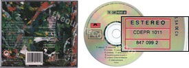Mixed up (issued 1990). Silver disc made in Mexico. No outer red line on disc. Catalogue number in red square. Spanish titles on disc and back sleeve. - Thanks to rafacure.
