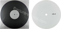 Faith (issued 2012). White label test pressing manufactured by 'GZ Vinyl' in Czech Republic. Matrix: "www.gzvinyl.com - 5338116-A" and "98319E1/A"; side 2: "5338116-B" and "98319E2/A". Translucide inner slveeve. "side A" on a-side. - Thanks to sukiac.