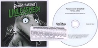 Frankenweenie Unleashed! (issued 2012). Promo onfosticker on theback of the plastic wallet. White CD-R with black print in PVC sleeve. 10" card insert printed on one side, folded in half. - Thanks to rafacure Frankenweenie Unleashed! (issued 2012). Promo onfosticker on theback of the plastic wallet. White CD-R with black print in PVC sleeve. 10" card insert printed on one side, folded in half. - Thanks to rafacure