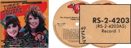V.A. - Times Square (issued 1980). Specialty pressing. "49" on labels denotes a Specialty Records Corporation pressing. Motion picture soundtrack with "Grinding halt". - Thanks to zakiaaa.