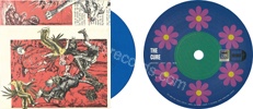 Warsong: Troxy live 2024 / (no side) (issued 2025). One-sided. Blue vinyl. Number 046. Artist: Michelle Williams Gamaker. Medium: Digital print. - Thanks to War Child.