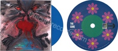 Warsong: Troxy live 2024 / (no side) (issued 2025). One-sided. Blue vinyl. Number 054. Artist: Robert Smith. Medium: Paint. - Thanks to War Child.
