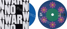 Warsong: Troxy live 2024 / (no side) (issued 2025). One-sided. Blue vinyl. Number 292. Artist: Anthony Burrill. Medium: Screenprint. - Thanks to War Child.