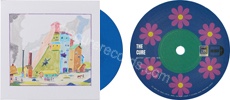 Warsong: Troxy live 2024 / (no side) (issued 2025). One-sided. Blue vinyl. Number 327. Artist: Robert Nicol. Medium: Coloured pencil. - Thanks to War Child.