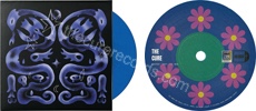 Warsong: Troxy live 2024 / (no side) (issued 2025). One-sided. Blue vinyl. Number 336. Artist: Caroline Hamel. Medium: Digital print. - Thanks to War Child.