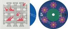Warsong: Troxy live 2024 / (no side) (issued 2025). One-sided. Blue vinyl. Number 515. Artist: Maryse Ihab. Medium: Digital print. - Thanks to War Child.